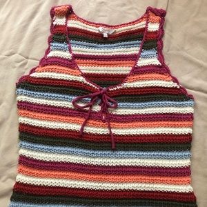 KNIT TANK TOP